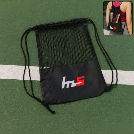 Mesh Drawstring Gym Sack - Breathable Sports Backpack (1 Pc)