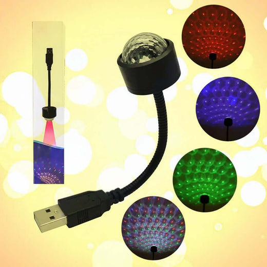 USB Star Night Light Projector & Mini Disco Ball