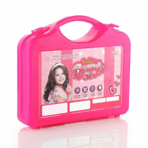 Kids Beauty Makeup Set with Foldable Suitcase