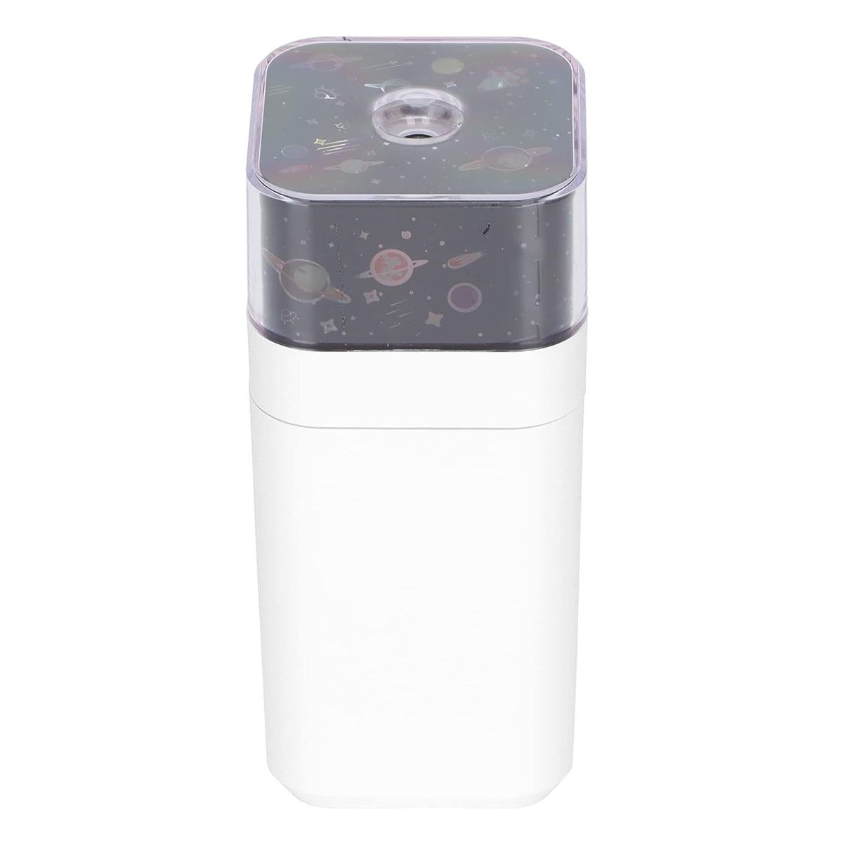 Star Projector Night Light Humidifier in white with starry projection top, ideal for ambiance and wellness.
