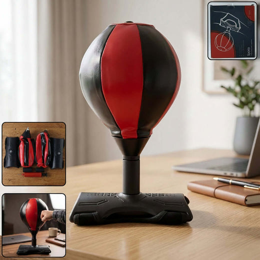 Inflatable Punching Bag with Air Pump (B-Grade, 1 Pc)