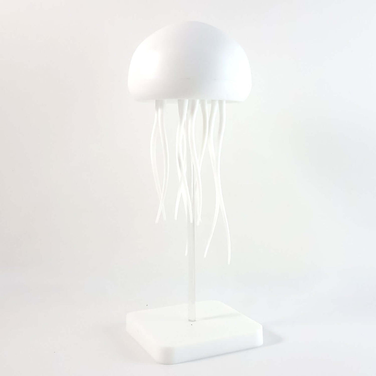 Jellyfish LED mood light showcasing a unique design with flowing tentacles and ambient glow.