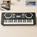 Electronic Musical Keyboard Toy For Kids With Multiple Sounds Mini Piano (1 Pc)