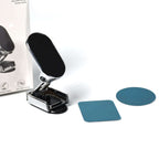 360° Rotating Magnetic Car Phone Holder (Pack of 1) displayed with data cable holder and blue magnetic pieces.