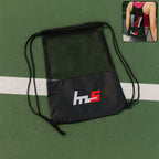 Mesh Drawstring Gym Sack  Breathable Sports Backpack (1 Pc)