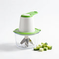 14-in-1 vegetable chopper with stainless steel blades