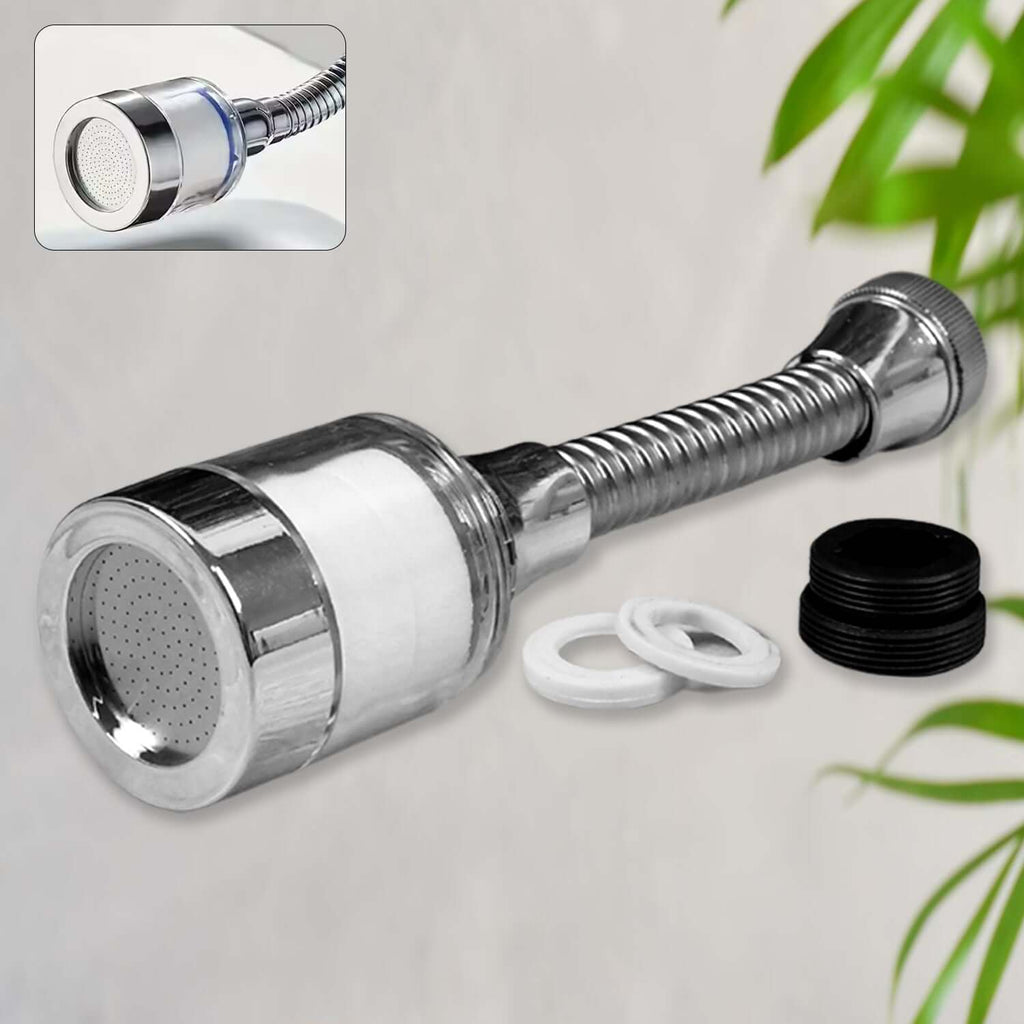 Water-Saving Faucet Sprinkler - 360 Degree Flexible Tap Extender with 2 Spray Modes accessory and parts