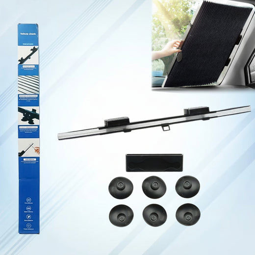 Retractable Foldable Windshield Sun Shade for Car (1 Set)
