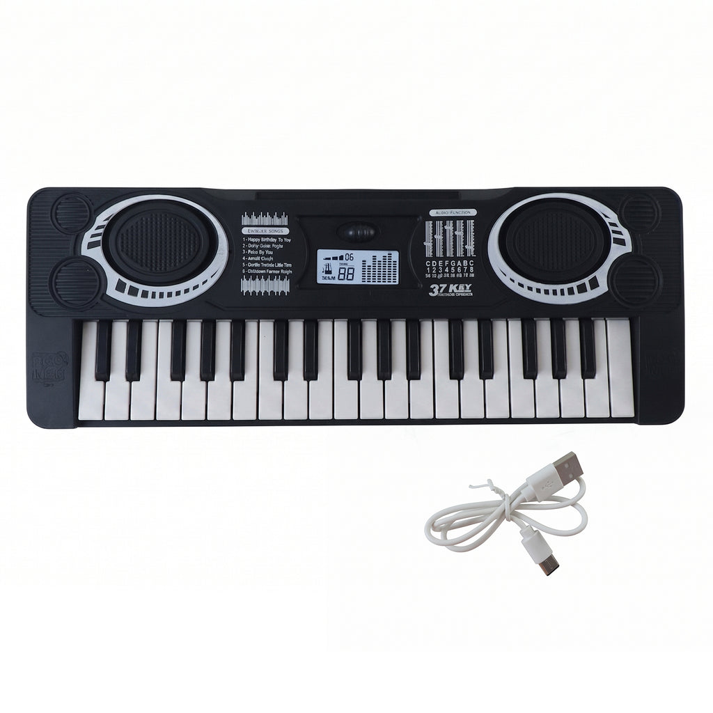Electronic Musical Keyboard Toy For Kids With Multiple Sounds Mini Piano (1 Pc)