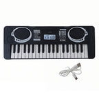 Electronic Musical Keyboard Toy For Kids With Multiple Sounds Mini Piano (1 Pc)