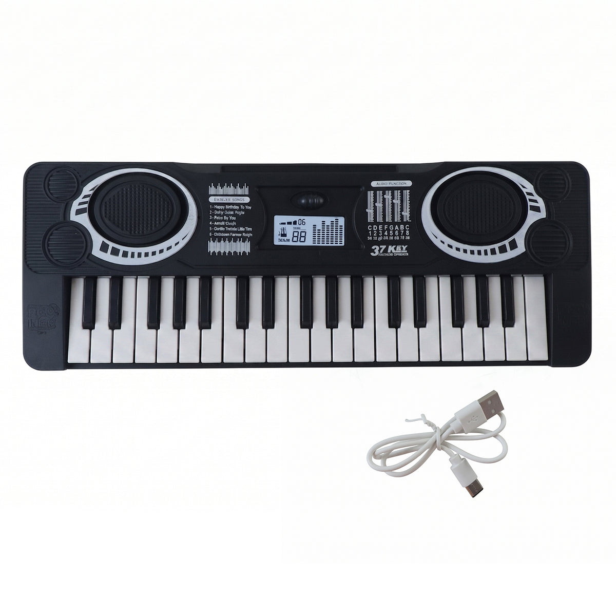 Electronic Musical Keyboard Toy For Kids With Multiple Sounds Mini Piano (1 Pc)
